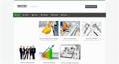 Desktop Screenshot of esateceducacional.com.br