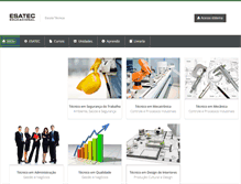 Tablet Screenshot of esateceducacional.com.br